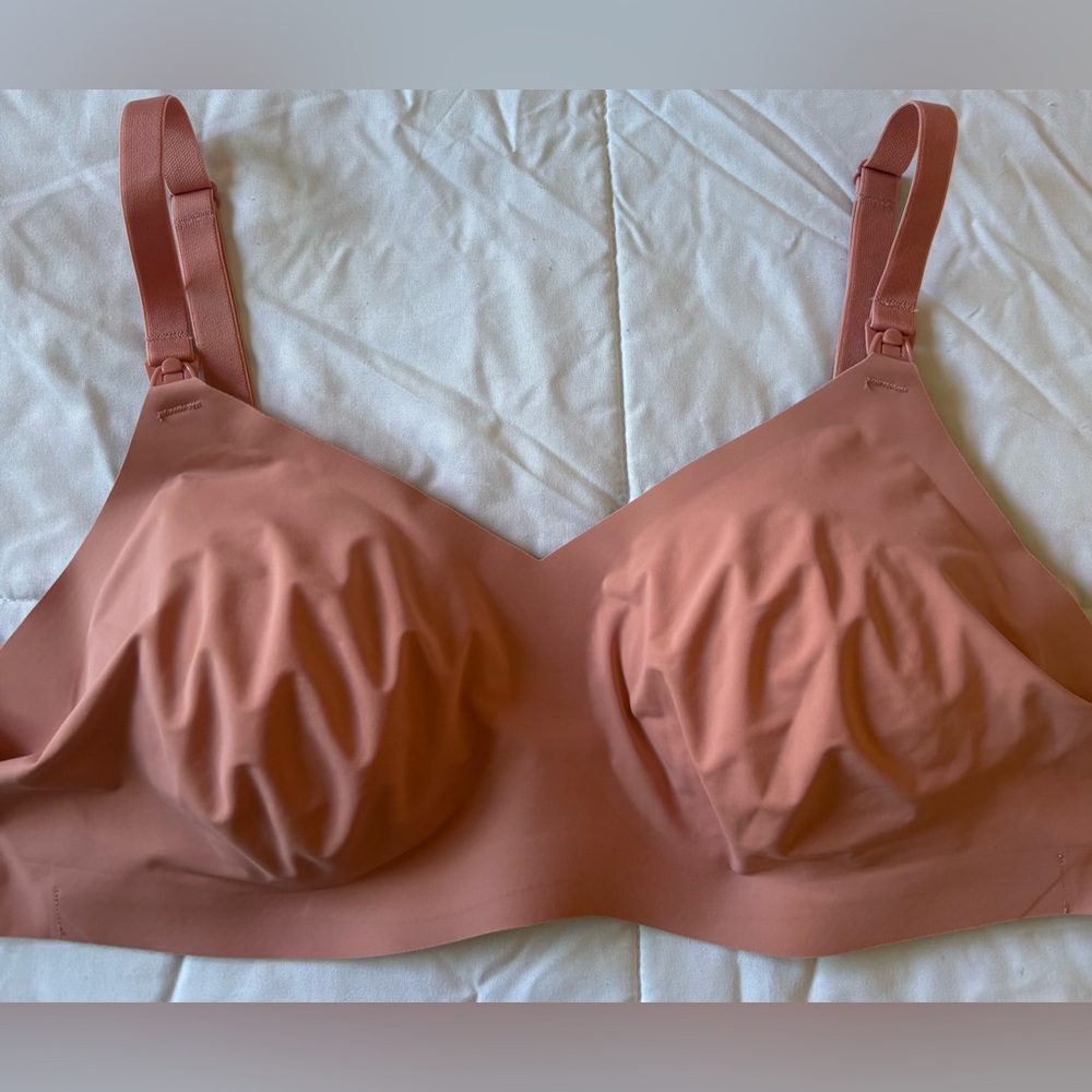 Knix Coral Wireless Nursing Bra